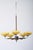 Art Deco Chandelier in Chrome and Beech, Czech, 1920s For Sale - Image 13 of 14