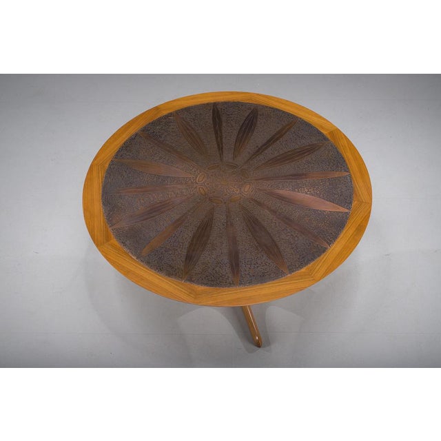 Round Coffee Table by Heinz Lilienthal, Germany, 1970s For Sale - Image 9 of 12