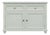 Two-Door Sideboard Cabinet – Painted in Sherwin-Williams Sea Spray For Sale