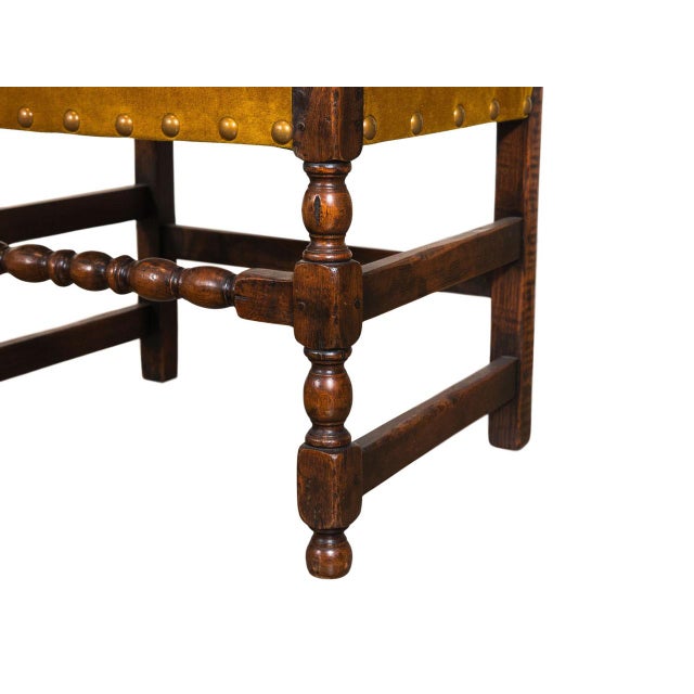 Late 19th Century Antique Barley-Twist Armchair For Sale - Image 5 of 5