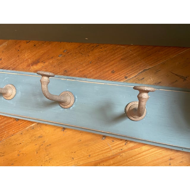 French Wall Coat Rack, 1910 For Sale - Image 12 of 17