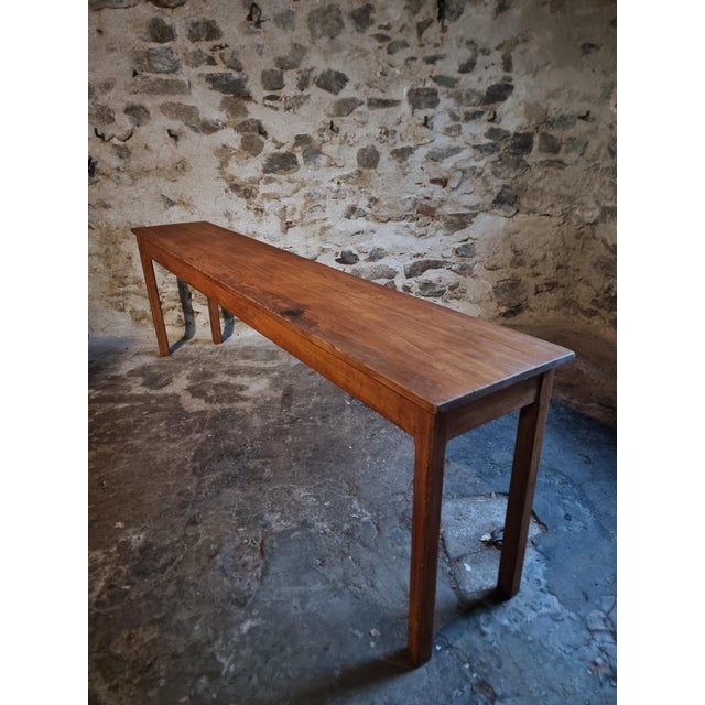 Vintage Oak Worktable, 1950s For Sale - Image 11 of 17