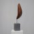 Ineke Van Zuuren, Organic Abstract, 1980s, Concrete & Teak For Sale - Image 6 of 10