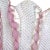Murano Vintage Pink Aventurine Flecks White Zanfirico Ribbons Italian Art Glass Fazzoletto Handkerchief Vase For Sale - Image 10 of 10