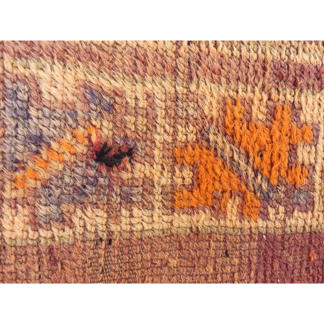 Vintage Moroccan Berber Rug by Weaver Tribes, Hand-Knotted Wool, 1940 For Sale - Image 4 of 18