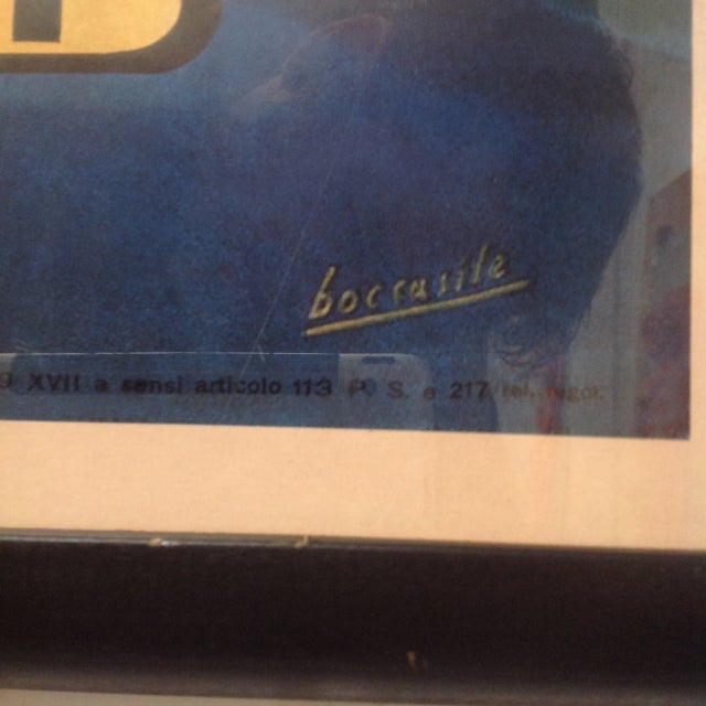 Illustration Gino Boccasile "La Voce Che Incanta Irradio" Print For Sale - Image 3 of 4