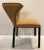 2010s Sherrill Co. Modern Camel Leather Dining Chairs Set of Four For Sale - Image 5 of 6