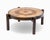 Wood Vintage Mid Century French Ceramic "Zodiac" Tile Coffee Table by Roger Capron For Sale - Image 7 of 8