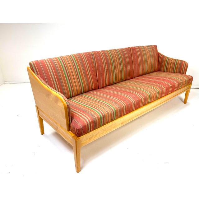 Mid-Century Modern 1970s Carl Malmsten Sofa For Sale - Image 3 of 10