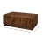 Brutalist Solid Wood Coffee Table For Sale - Image 13 of 13
