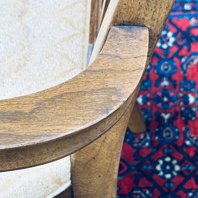 Mid-Century Statesville Chair Co. Dining Armchairs - a Pair For Sale - Image 10 of 12