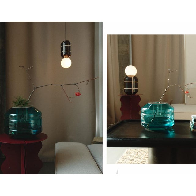 Not Yet Made - Made To Order Ceramic Base Table Lamp by Svitanok For Sale - Image 5 of 9