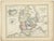 Antique Map of Denmark with an Inset of Iceland, 1852 For Sale