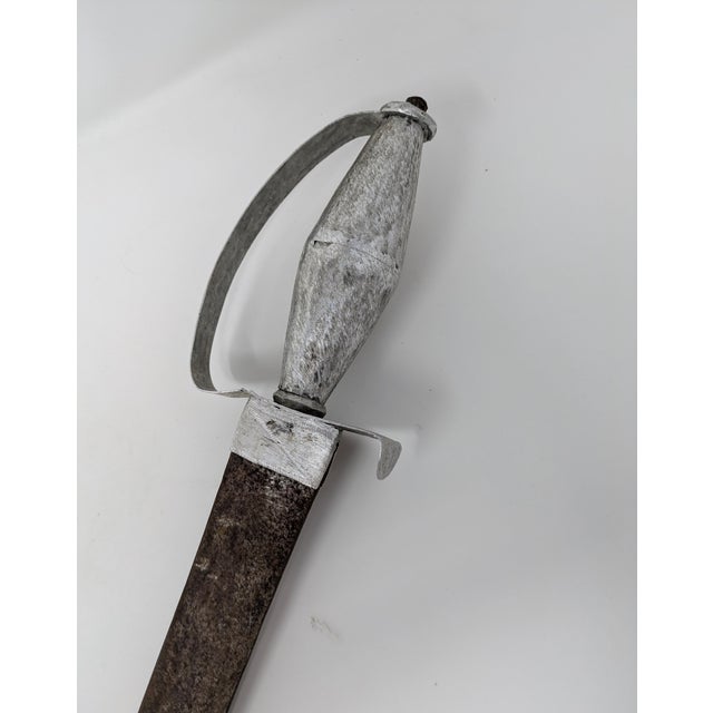 1940s-1950s West African Ceremonial Mandinka/Mandingo Swords For Sale - Image 11 of 12