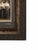 Early 20th Century Antique Black Forest Carved Wood Frame With Original Sepia Protrait Photograph, Ansonia Ct Studio, Deep Profile Frame For Sale - Image 5 of 10