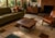 Brown Vintage Tiled Walnut Laminate Two-Tiered End Table For Sale - Image 8 of 8