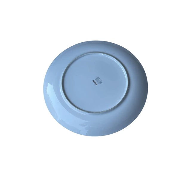 1970s Toyo Imari Hand Painted Porcelain Peacock Plate For Sale In Milwaukee - Image 6 of 6