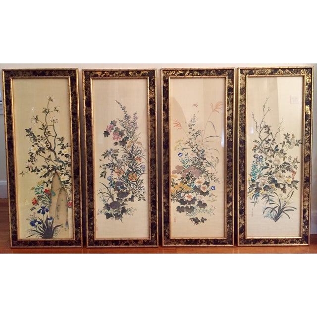 Vintage Turner "Four Seasons" Prints Set of 4 Chairish