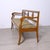 Directoire Walnut and Floral Fabric Bench, Italy, 1900s For Sale - Image 18 of 18