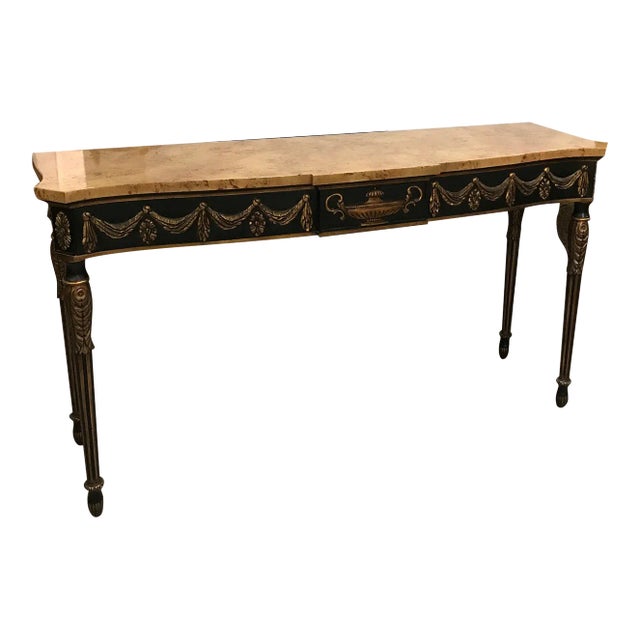 Vintage John Widdicomb Console Table For Sale