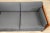 Wood Mid Century Teak Grey Sofa For Sale - Image 7 of 10