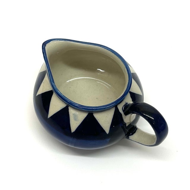 Blue Mid 20th Century Mid Century Modern Moody Blues Mixed Pitcher Curation - Group of 5 For Sale - Image 8 of 12