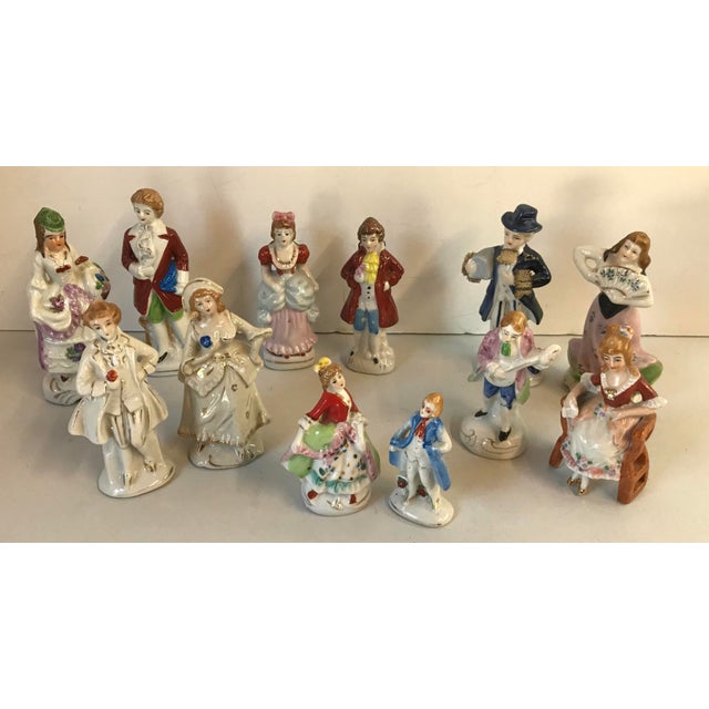 Vintage Japanese Figurines Set of 12 Chairish