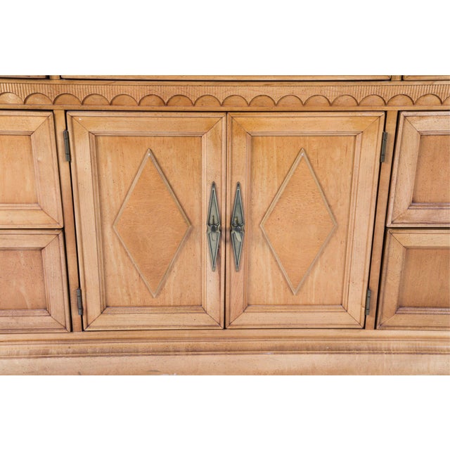 Late 20th Century Stanley Furniture Art Deco Dresser For Sale In Providence - Image 6 of 11