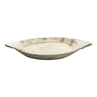 Vintage Wooden Parat Bowl For Sale