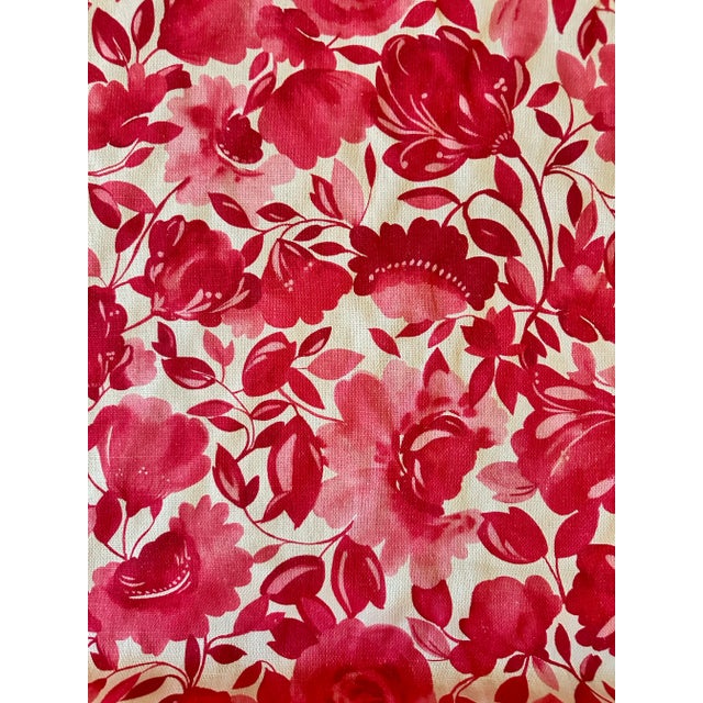 Clarke & Clarke - Caitlin Linen Raspberry - 2 Yards Linen Fabric Pattern Name: CLARKE & CLARKE -F0817 Pattern Number:...