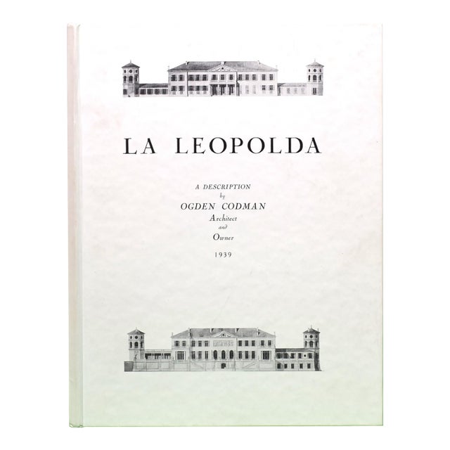 "La Leopolda: A Description by Ogden Codman Architect and Owner 1939" 1987 Codman, Ogden For Sale