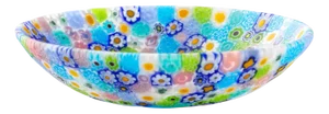 Murano Glass Millefiori Bowl by Ercole Moretti