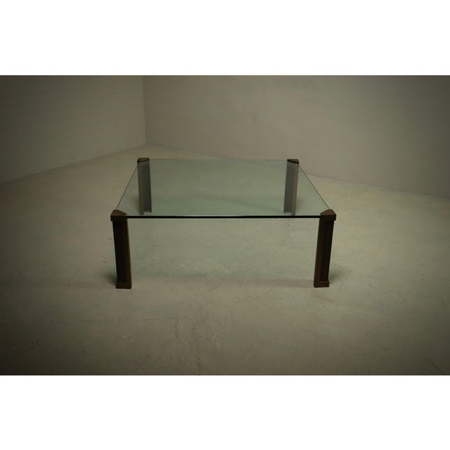 1970s Large Monumental Model T14 Coffee Table from Peter Ghyczy, 1970s For Sale - Image 5 of 11