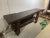 French Dark Walnut Console Work Table For Sale - Image 9 of 13