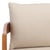 Spritely Home Owen Loveseat + Table, Natural/Taupe For Sale - Image 4 of 9