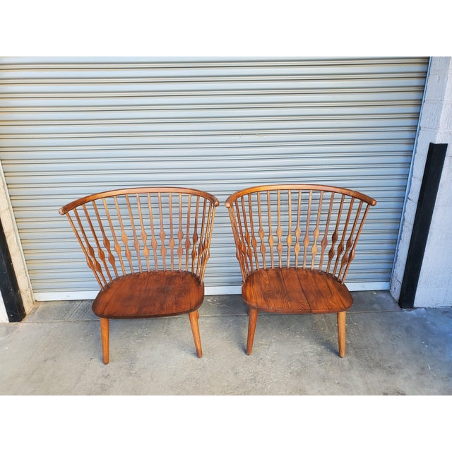 Set of two vintage Throne Chairs by Patricia Urquiola for Andreu World. The chairs are made out solid beech. The chairs...