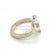 1990s Tiffany & Co Estate Heart Ring Size 4.75 Sterling Silver For Sale In New York - Image 6 of 6