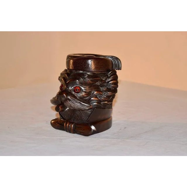 Rustic 19th C Black Forest Carved Humidor For Sale - Image 3 of 6