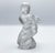 Lady with a Fawn Figurine in Crystal, 1980s For Sale - Image 8 of 15