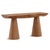 Solid acacia wood amazing sculptural console table which shows the natural beauty and individuality of the material...