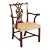 Fine Chippendale Style Mahogany Carved Armchair For Sale