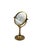 1970s Organic Modern Hammered Brass Table Mirror / Vanity, France 1960s For Sale - Image 5 of 12