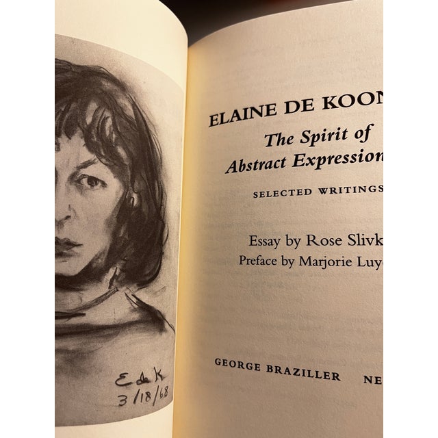 Vintage De Kooning Books- Set of 2 For Sale - Image 9 of 10