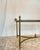 Brass 1960s Maison Jansen Style French Neoclassical Brass & Beveled Glass Cocktail Table For Sale - Image 8 of 10