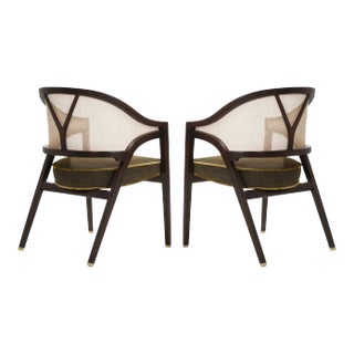 Set of "Y" Armchairs by Edward Wormley for Dunbar, C. 1950s For Sale