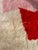 Mid-Century Modern Contemporary Beni M'rirt Moroccan Wool Rug – Abstract Hand-Knotted Berber Carpet – Large Red Saffron Ivory Statement Rug For Sale - Image 3 of 8