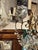 Wood 19th Century Italian Tuscan Iron and Giltwood Chandelier For Sale - Image 7 of 8