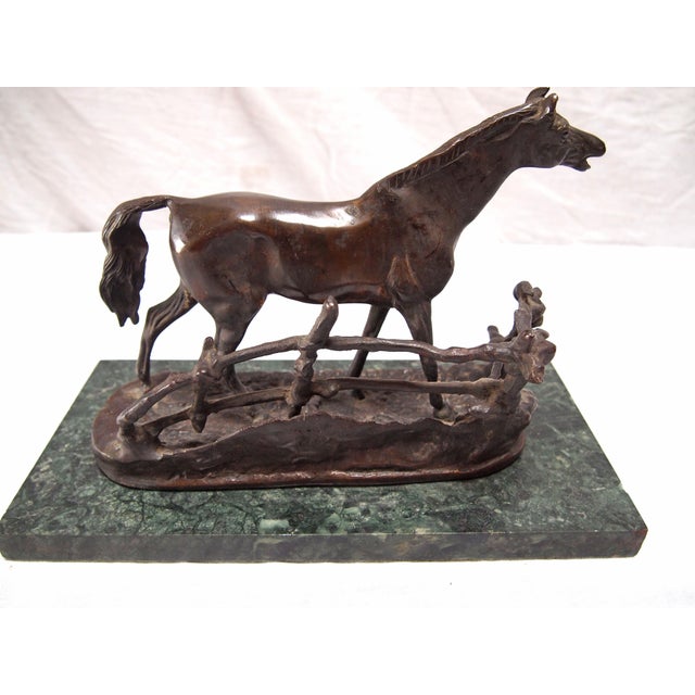 French Bronze Barrier Horse For Sale In Raleigh - Image 6 of 6