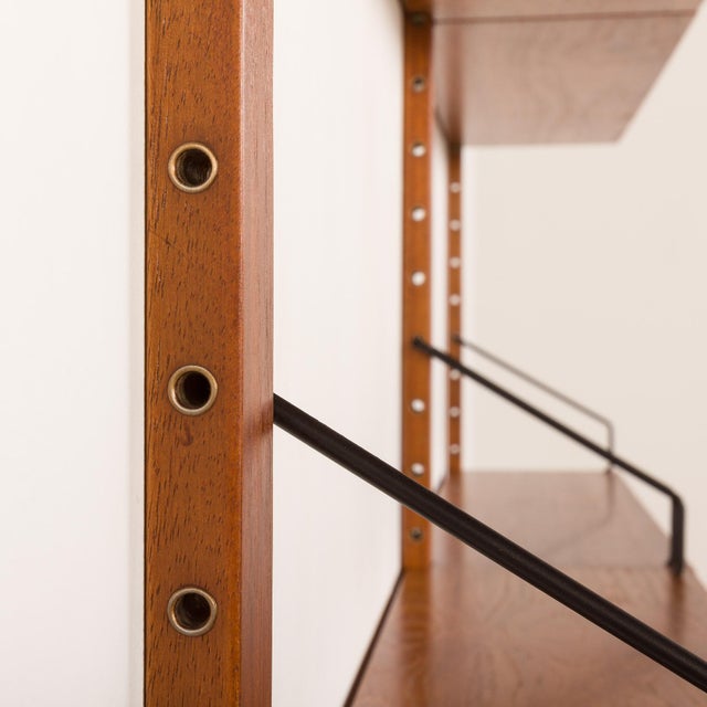 Wall Unit with Bureau and Desk Shelf by Poul Cadovius for Cado, 1960s For Sale - Image 18 of 18