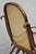 Brown Vintage Mid Century Modern Thonet Style Bentwood & Cane Rocker Rocking Chair (B) For Sale - Image 8 of 18